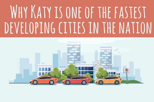 katy population growth graphic - why katy is one of the fastest developing cities