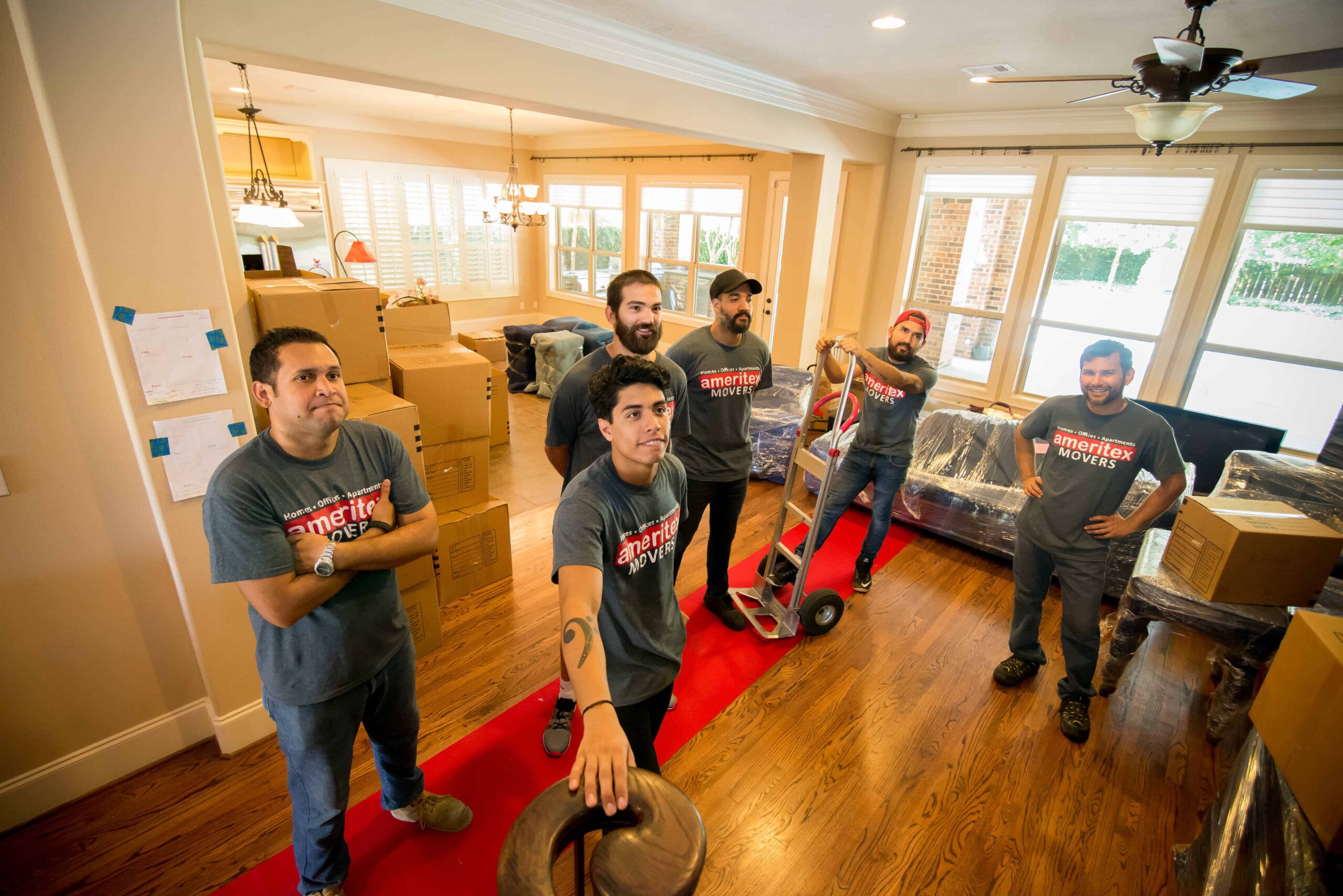 the moving guys at ameritex